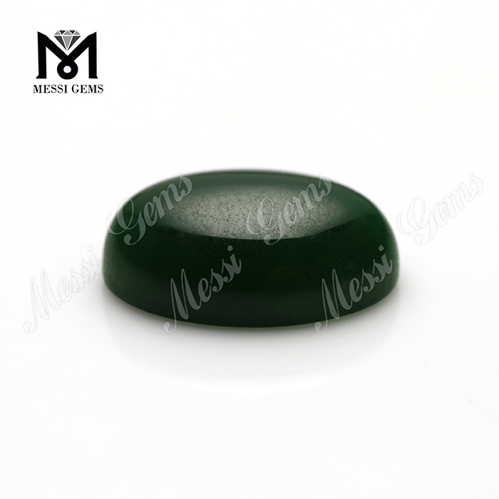 cabochon de jade vert ovale gemmes de jade naturel