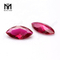 9x18mm pierres précieuses à facettes taille marquise rubis sanguin gemmes corindon