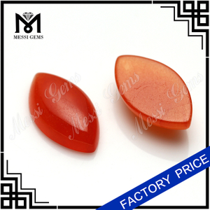Pierres précieuses naturelles de jade malaisien rouge pierres de jade rouge en cabochon