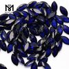 Prix ​​usine 34 # pierre précieuse de corindon saphir bleu marquise