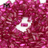 Gros rubis rouge 2 x 4 mm 5 # perles de corindon rubis