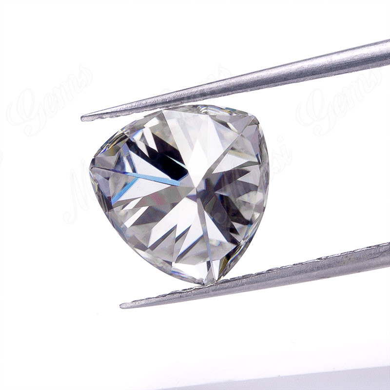 EF COLOR VS2 TRILLION CUT diamant moissanite PIERRE