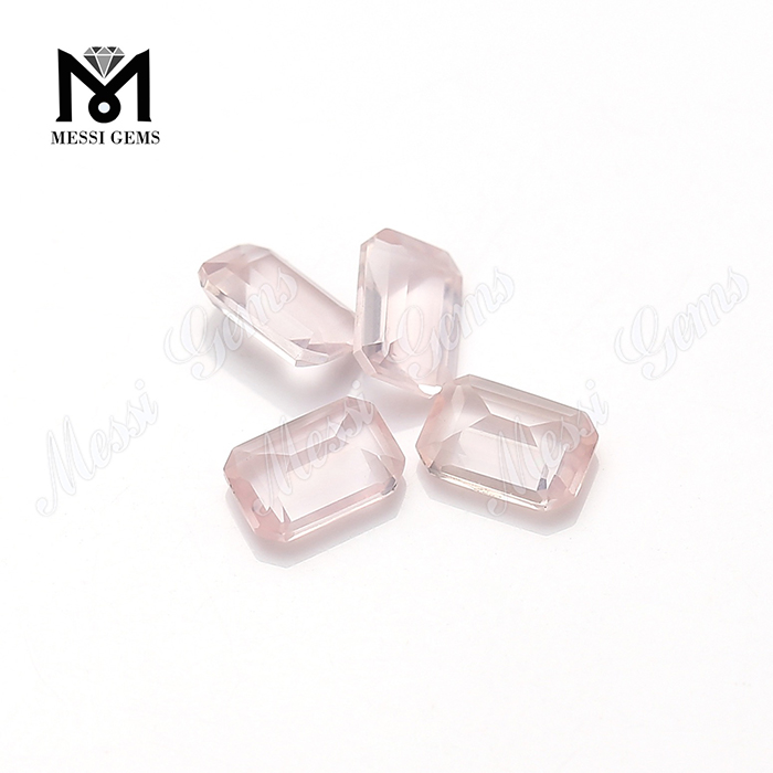 Cristal de quartz rose naturel poli en gros de quartz rose