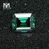Taille émeraude Diamant moissanite vert Lab créé Pierres précieuses en vrac Octogone