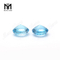 Topaze bleue naturelle ronde de 6 mm de Messi Gems