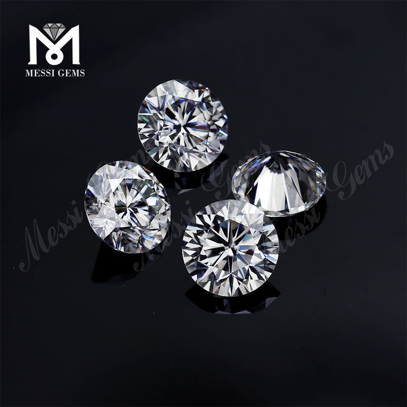 coeurs et flèches incolores pierre diamant moissanite 1 carat