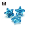 wuzhou 7x7mm en forme d\'étoile bleu aqua cz pierres en vrac
