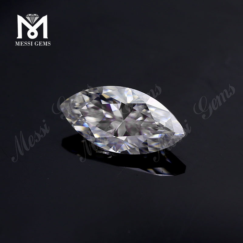 Forme de marquise brillante en vrac d\'usine def diamant moissanites