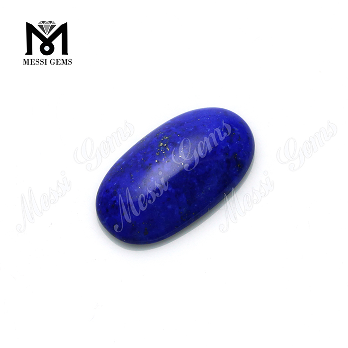 Nouvelle arrivée en gros lâche pierre poli ovale coupe Lapis Lazuli