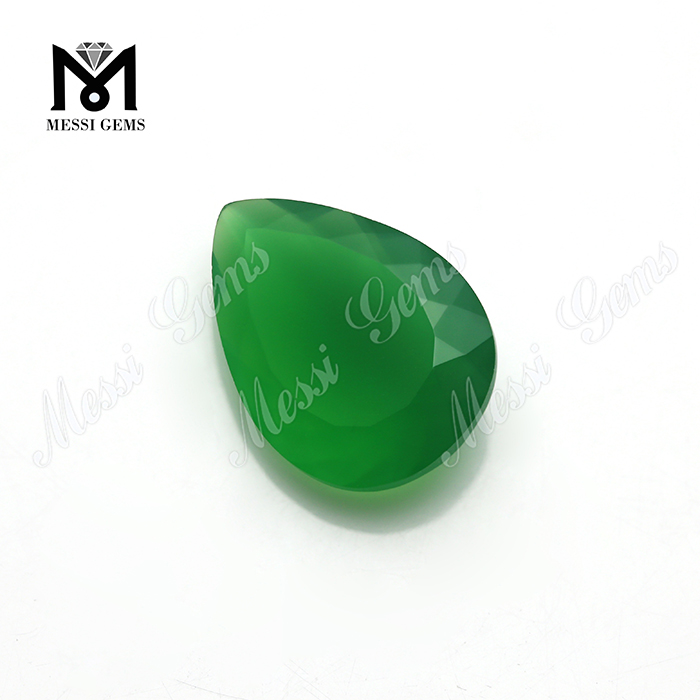 Perles de pierres précieuses à bas prix Bonnes perles d\'agate de polissage Agate verte
