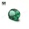 Pierre nanositale ovale de couleur verte de 10 * 12 mm
