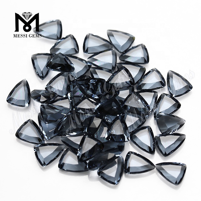 Commerce de gros de 7 x 8 mm de cristal en forme de trillion de pierres de verre pour bijoux