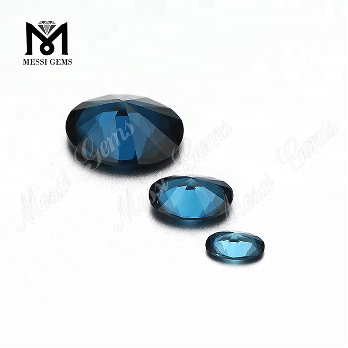 Résistant à la chaleur London Blue Nanosital Gemstone 48 # Nanosital Stone