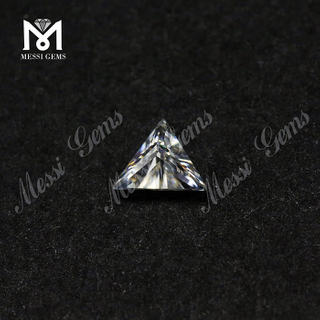 Moissanites en diamant 3x3 en forme de triangle pour bague, Stock d'usine