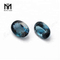forme ovale 8x10mm pierres naturelles de topaze bleu londres