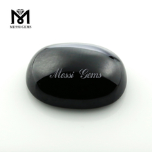 Pour ring maker Oval Cut cabochon plat 12 X 16 mm spinelle noir
