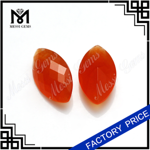 Nouveau style chinois rouge MarquiseJade pierres précieuses Jade naturel en gros