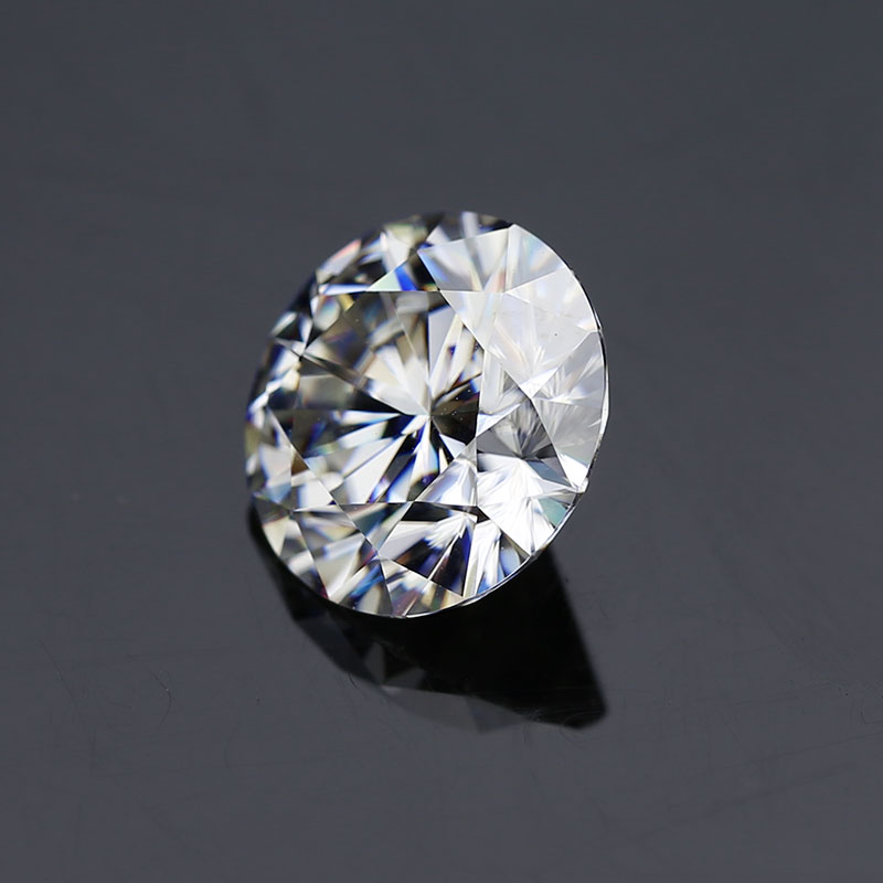 Diamant synthétique moissanite pierres précieuses en vrac coupe spéciale ronde DEF VVS