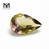 vente en gros poire amétrine lâche pierre précieuse cristal pierre de quartz synthétique
