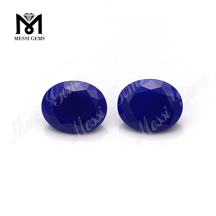 Gemmes de lapis-lazuli naturelles taillées ovales de 8 * 10 mm du fabricant