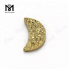 Vente en gros de pierre d\'agate Druzy naturelle en or 24 carats pour la fabrication de bijoux