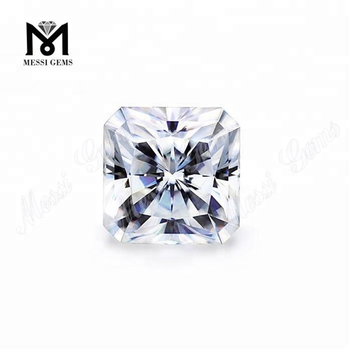 Prix ​​de la pierre de diamant moissanite super blanc DEF 1,5 carat octogone synthétique
