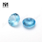 Topaze bleue naturelle ronde de 6 mm de Messi Gems