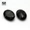 Vente en gros de bonne qualité 13 * 18 pierres précieuses ovales agate noire naturelle