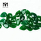 Pierre précieuse de jade vert naturel taillée en poire à facettes