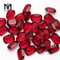 Coussin 13 X 18 MM Concave Cut Red Glass Gemstone