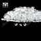 Topazes naturelles taillées en princesse de 2,5 mm topaze blanche