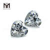 Taille coeur grande taille 14x14MM diamant moissanite blanc prix par carat