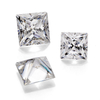 Wuzhou VVS moissanite diamant blanc carré princesse coupe moissanite pour la fabrication de bijoux