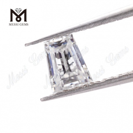 Pierres précieuses en vrac pour diamant blanc moissanite pierre Tapp forme DEF prix de gros d'usine