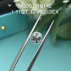 1.11ct VS2 RD D EX Cut prix du diamant de laboratoire par carat