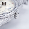 Conception personnalisée Hommes Femme Ensemble de main de luxe Iced Out Top Marque Moissanite Diamond Watch