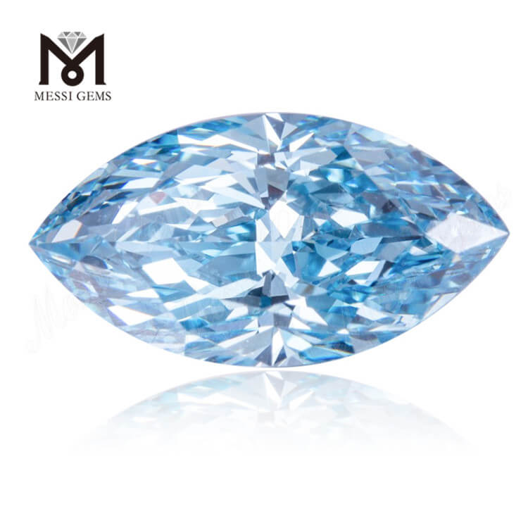 Diamant de laboratoire bleu CVD