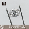 3.24CT OV D VVS2 CVD laboratoire fabriqué diamant prix de gros LG613376316 丨 Messigems