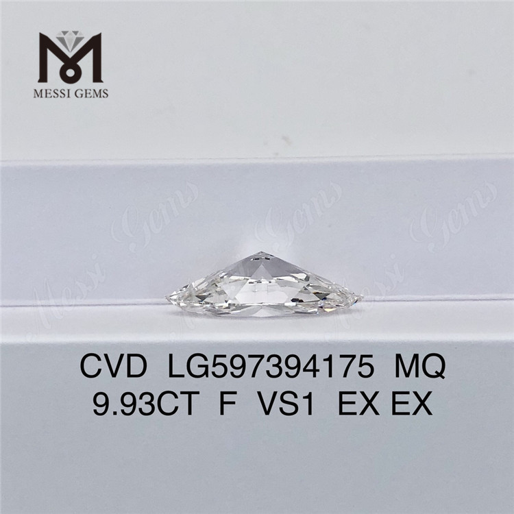 9,93 CT F VS1 EX EX augmentez votre inventaire avec les diamants cultivés en laboratoire MQ CVD LG597394175 丨 Messigems