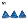 Pierres de zircone cubique en forme de triangle aqua marin 12x12mm CZ pierres précieuses en vrac