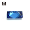 Baguette de haute qualité Forme 10 x 12 mm Topaze bleue CZ Zircone cubique Prix de la pierre