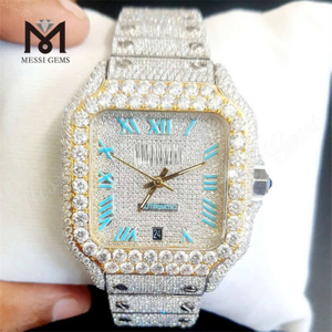 montres moissanite d color montre de luxe moissanite à vendre