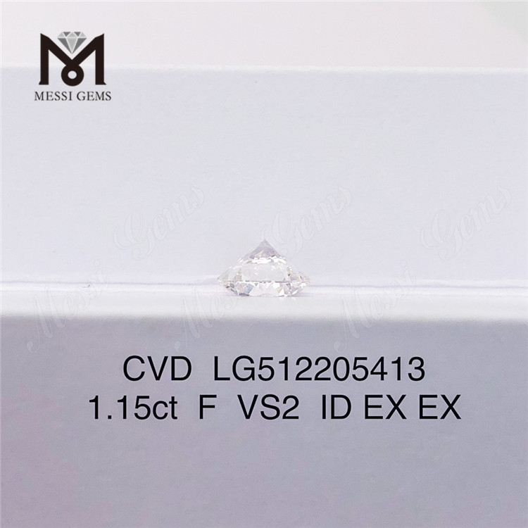1.15ct F VS cvd diamants fabriqués par l\'homme IF 3EX diamant de laboratoire Prix de gros