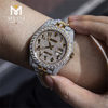 Moissanite diamant montre sport affaires hommes montres suisses pour mari