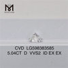 Diamant synthétique cvd 5.04CT D VVS2 ID LG598383585 