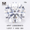 Diamants HPHT cultivés en laboratoire 1,07CT F VVS2 3EX LG592364673