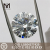 Diamant igi 8,31 ct E VS1 ID Diamants de laboratoire CVD en gros à des prix imbattables LG604377429 丨Messigems