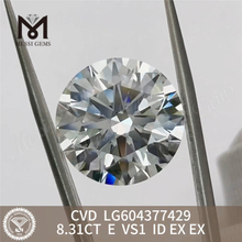 Diamant igi 8,31 ct E VS1 ID Diamants de laboratoire CVD en gros à des prix imbattables LG604377429 丨Messigems
