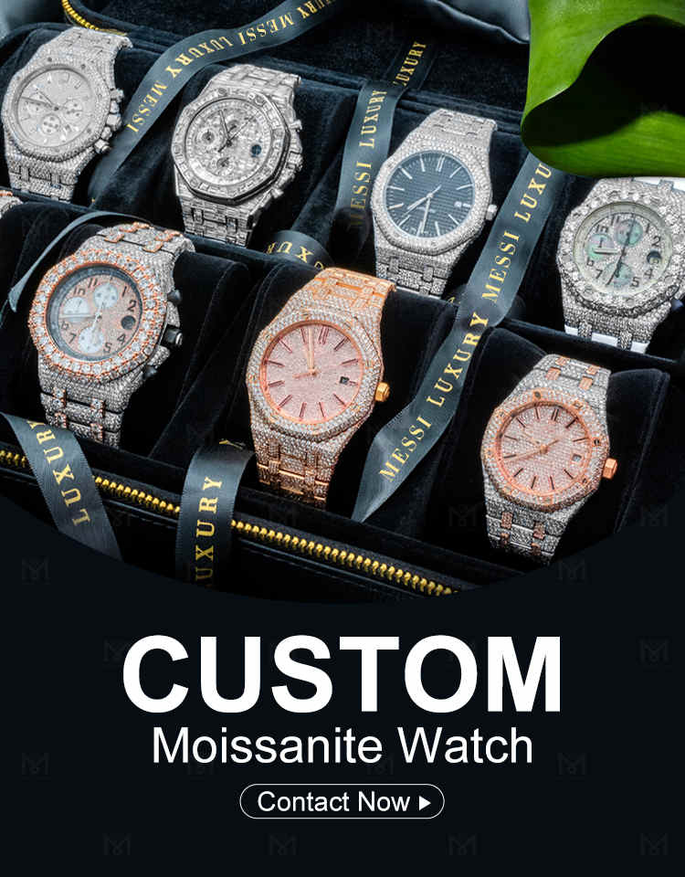 moissanite watch