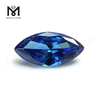 Haute qualité marquise forme 7x14mm topaze bleue CZ zircone cubique prix de la pierre